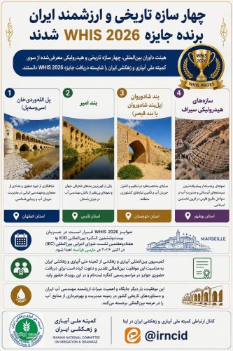 چهار سازه تاریخی آب و آبیاری ایران ثبت جهانی شد