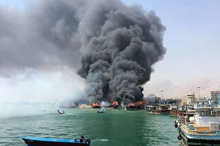 انفجار مرگبار در بندر دیر