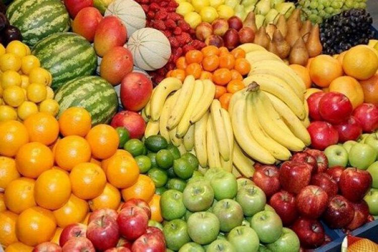 قیمت انواع میوه و تره بار