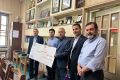 تقدیر بانک ایران زمین از دارنده مدال المپیاد جهانی نجوم