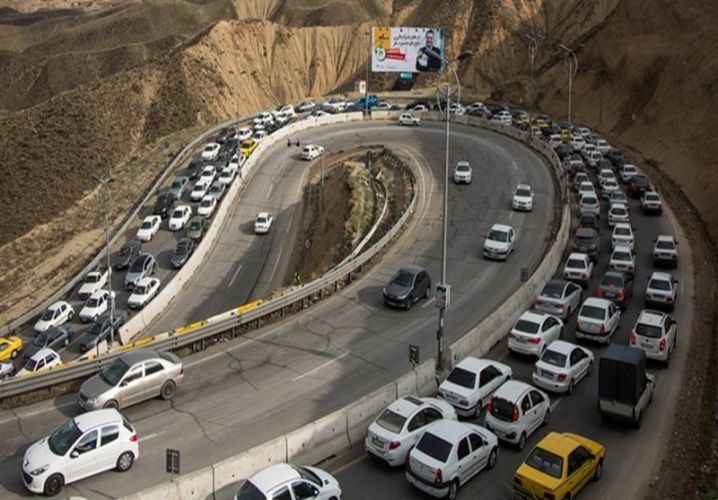 آخرین وضعیت ترافیک در جاده های البرز