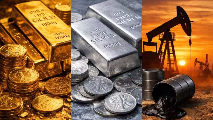 با افزایش بهای نفت، طلا عقب‌نشینی کرد