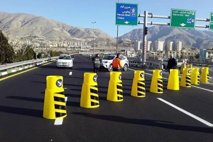 تردد در محور آزادراه تهران - شمال تا اطلاع بعدی ممنوع شد