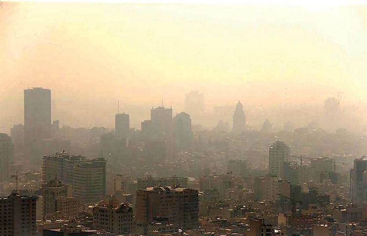 تداوم آلودگی هوا در کلان‌شهرها تا فردا/ وزش باد ملایم از بعدازظهر امروز در پایتخت