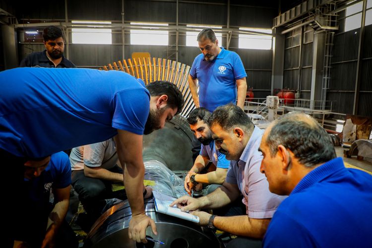 تجلی همدلی متخصصان صنعت برق در نیروگاه تبریز؛ «پایداری نور وطن» با همت فرزندان ایران