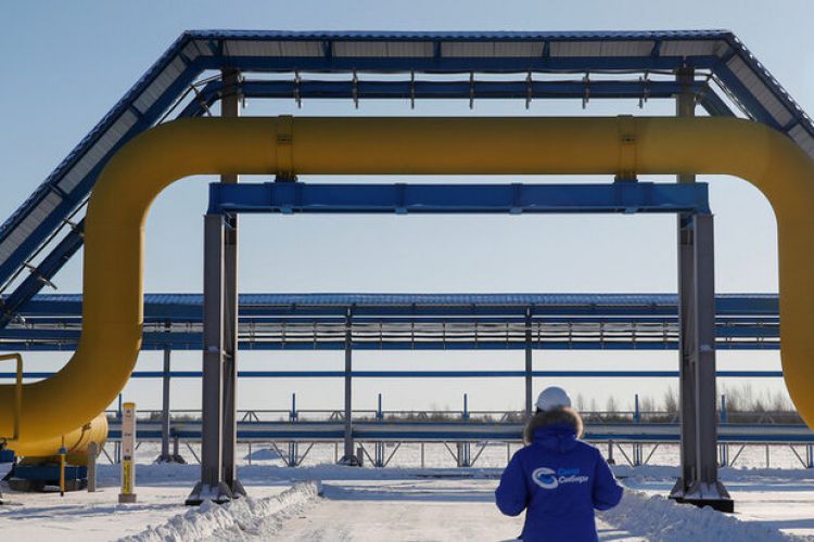 صادرات گاز روسیه به چین به رکورد جدیدی رسید