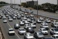 ترافیک در آزادراه‌های قزوین-کرج، تهران-ساوه و شهریار-تهران سنگین است