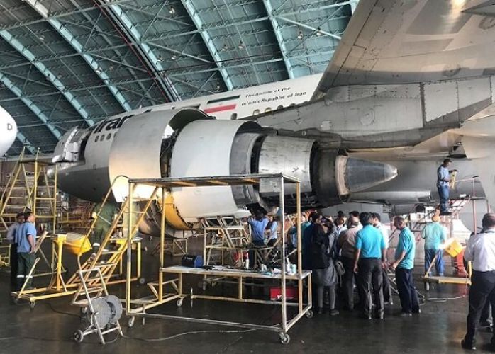 خودکفایی ایران در ساخت قطعات هواپیما/ قرارداد روسیه با دانش‌بنیان‌ها برای تعمیر موتور هواپیما