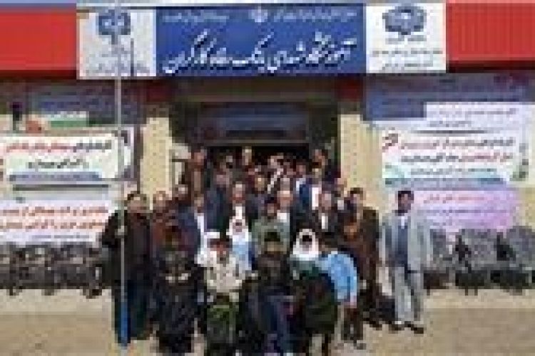 افتتاح مدرسه شهدای بانک رفاه در روستای کنده هوراند 