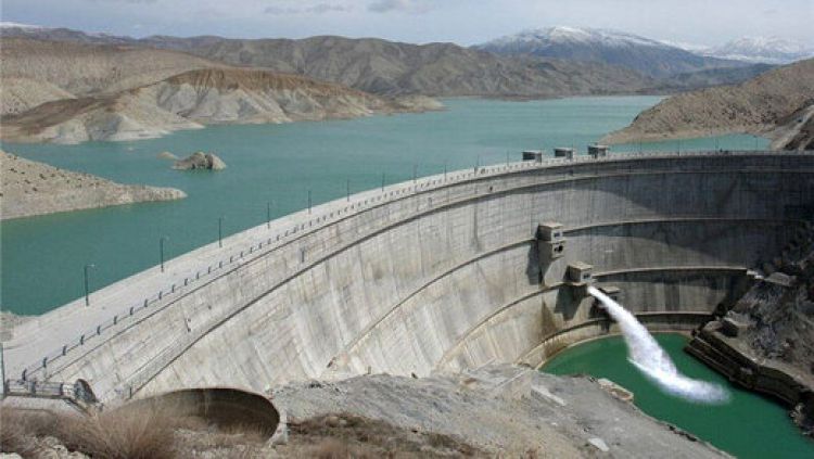 کاهش 381 میلیون متر مکعبی حجم آب سدهای تهران