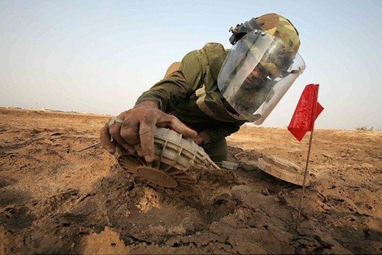 36 هزار هکتار از اراضی خوزستان آلوده به مین هستند