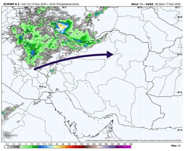 سامانه فعلی آخرین موج بارشهاست؛ فعلا خبری از سامانه بارشی جایگزین نیست سامانه فعلی آخرین موج بارشهاست؛ فعلا خبری از سامانه بارشی جایگزین نیست