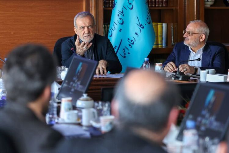 حضور پزشکیان در وزارت تعاون،کار و رفاه اجتماعی