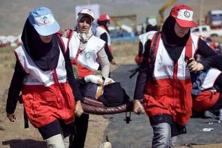 حضور 6000 امدادگر زن در روزهای پرالتهاب جنگ حضور 6000 امدادگر زن در روزهای پرالتهاب جنگ