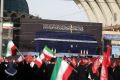 حضور شخصیت‌های مهم کشور در صف اول اقامه نماز بر پیکر رهبر شهید انقلاب