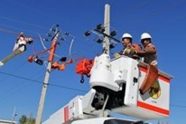 آغاز تعمیرات شبکه‌های برق مناطق زلزله زده