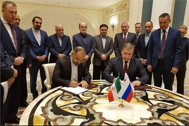 شرکت ملی نفت ایران و لوک اویل روسیه 2 تفاهم‌نامه همکاری امضا کردند