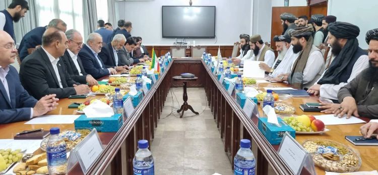 دیدار وزیر نیروی کشورمان با وزیر مالیه افغانستان