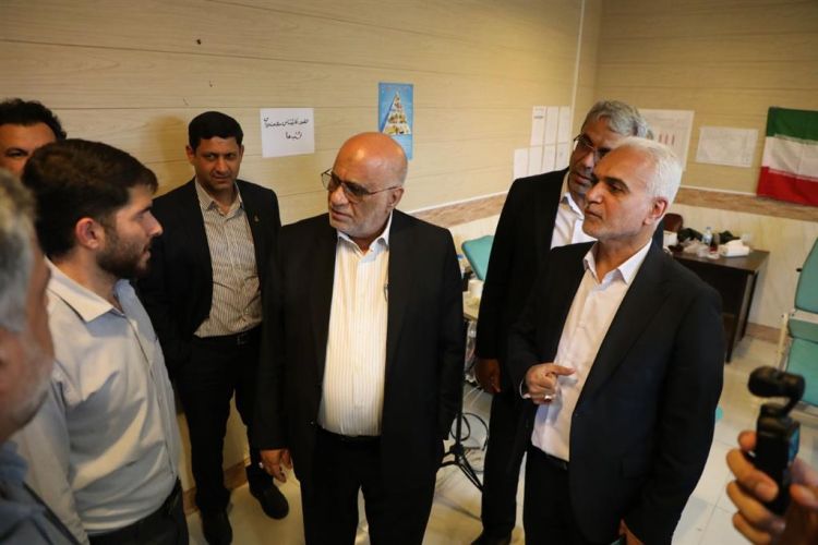 اروندان در کنار جهادگران سلامت/ حمایت شرکت نفت و گاز اروندان از گروه‌های جهادی