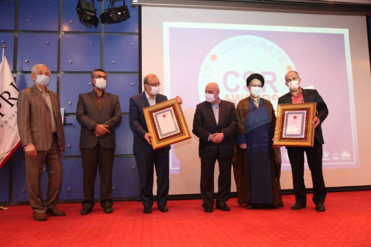 جایزه مسئولیت های اجتماعی به ذوب آهن اصفهان تعلق گرفت