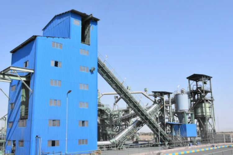 راه انداری کارخانه بریکت در شرکت پارس فولاد سبزوار 