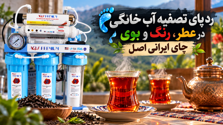رد پای تصفیه آب خانگی در عطر، رنگ و بوی چای ایرانی اصل رد پای تصفیه آب خانگی در عطر، رنگ و بوی چای ایرانی اصل