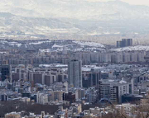 بررسی تأثیر بارش‌ها بر پایتخت آلوده