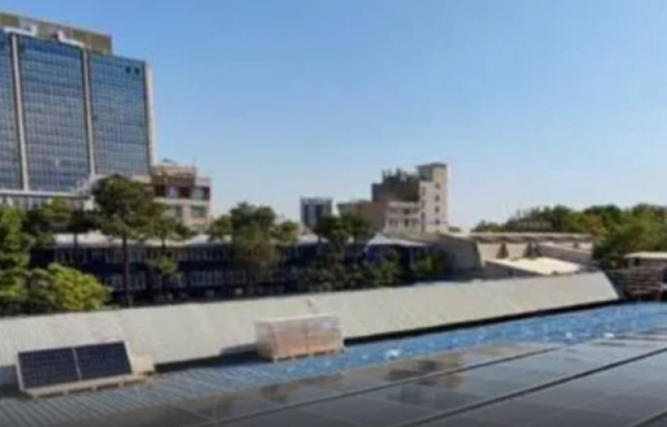 نخستین فاز نیروگاه خورشیدی شرکت مهندسی آب و فاضلاب کشور به بهره‌برداری رسید