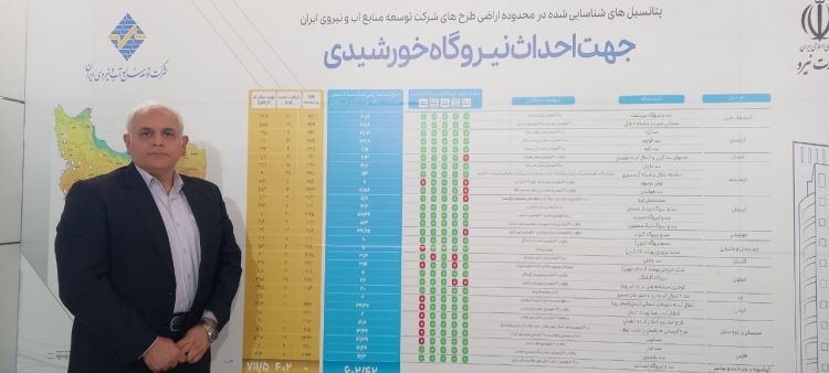 چالش زمین و انتقال برق در پروژه‌های خورشیدی برداشته شد/ 602 هکتار اراضی آماده و 402 مگاوات ظرفیت نیروگاهی برای سرمایه‌گذاران