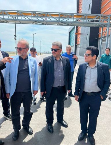 بازدید هیئت وزارت نیرو از بزرگ‌ترین نیروگاه تبدیل پسماند به انرژی آسیای مرکزی در بیشکک قرقیزستان