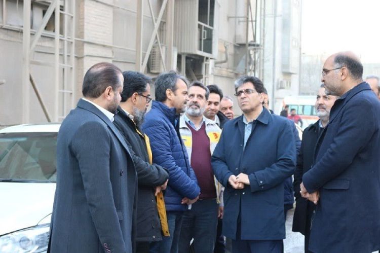 سعیدی در بازدید از شرکت سیمان بجنورد: سرانه مصرف سیمان شاخص توسعه یافتگی هر کشوری است