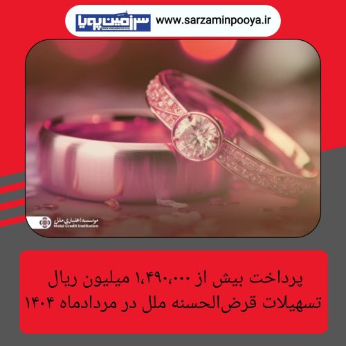 پرداخت بیش از 1,490,000 میلیون ریال تسهیلات قرض‌الحسنه ملل در مردادماه 1404